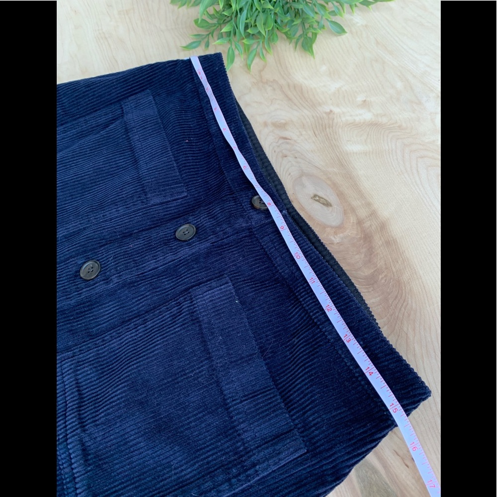 Gap mini velvet button skirt - Picture 6 of 6